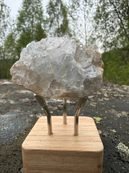 Hvit celestinklynge 🤍A-kvalitet ✨125 gram