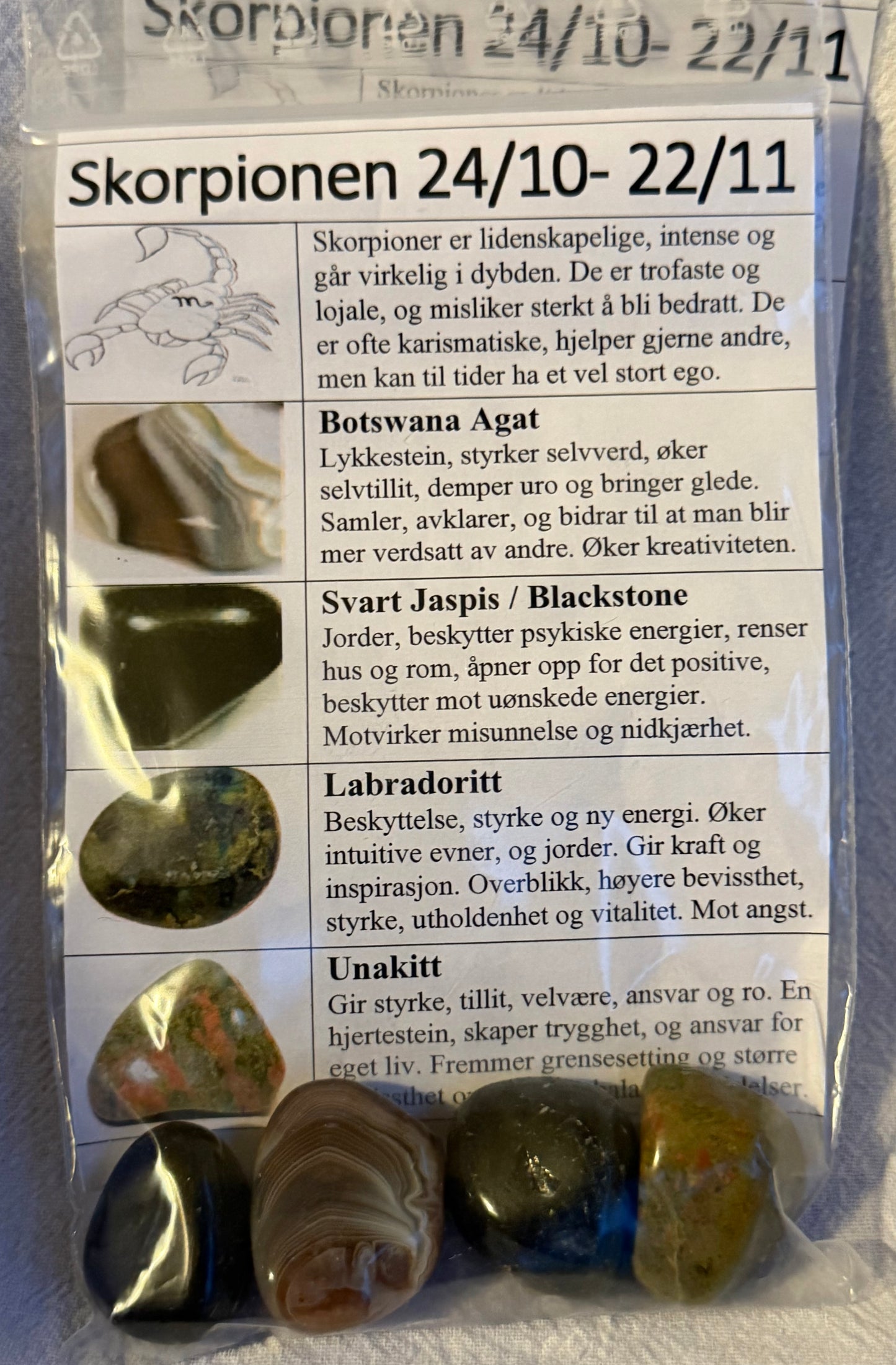Skorpionen-sett♏️