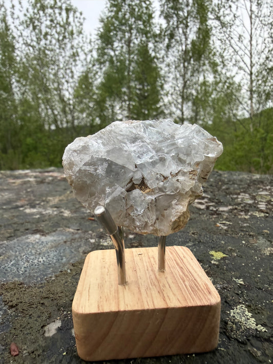 Hvit celestinklynge – A-kvalitet ✨🤍 109 gram